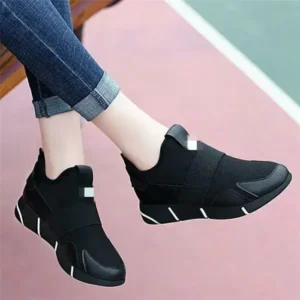 Nikstoy Women Fashion Slip On Round-Toe Shoes