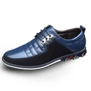 Nikstoy Men Casual Check Pu Shoes