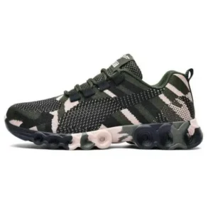 Nikstoy Couple Casual Camouflage Pattern Lace Up Design Breathable Sneakers