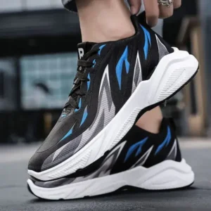 Nikstoy Men Fashion Color Matching Breathable Running Sneakers